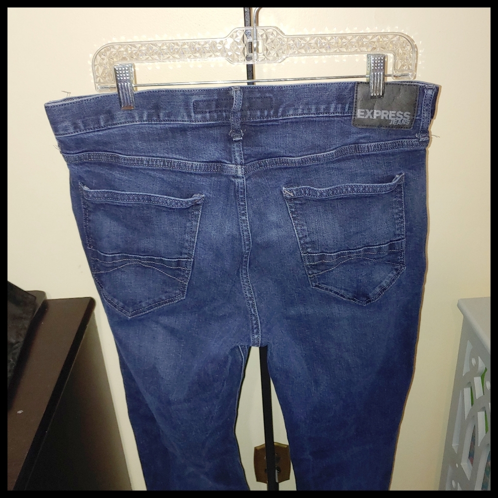 Express Classic Fit Kingston Straight Leg 34x32 - Picture 3 of 5